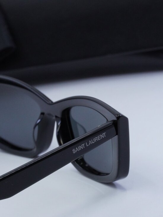 Saint Laurent SL658 001 Cat Eye Sunglasses -Black